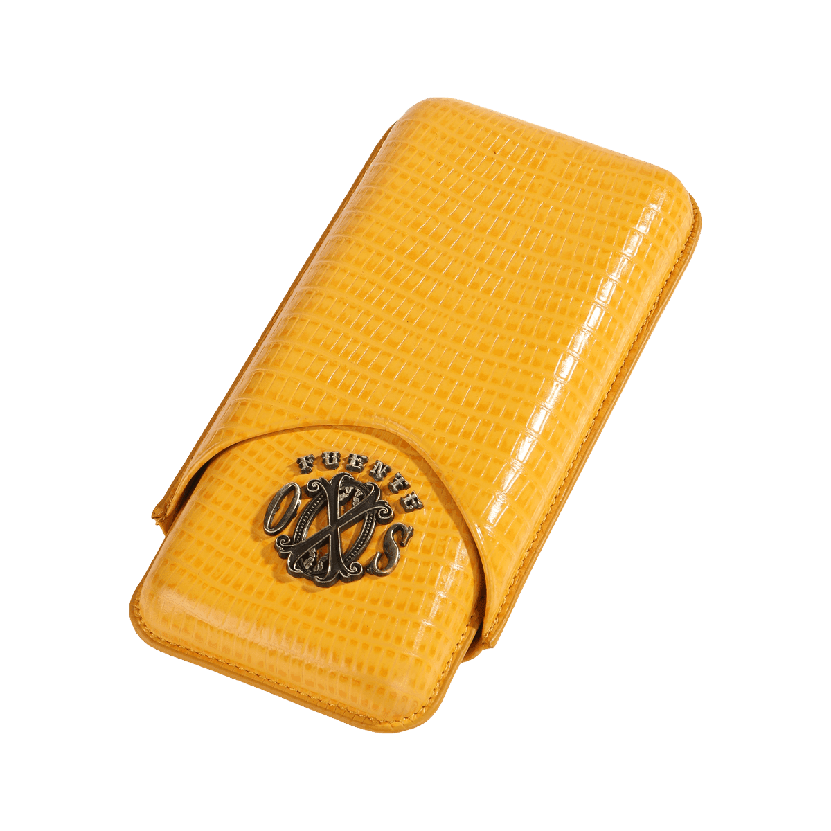 The Opus X Society Teju Leather Cigar Case Yellow product image