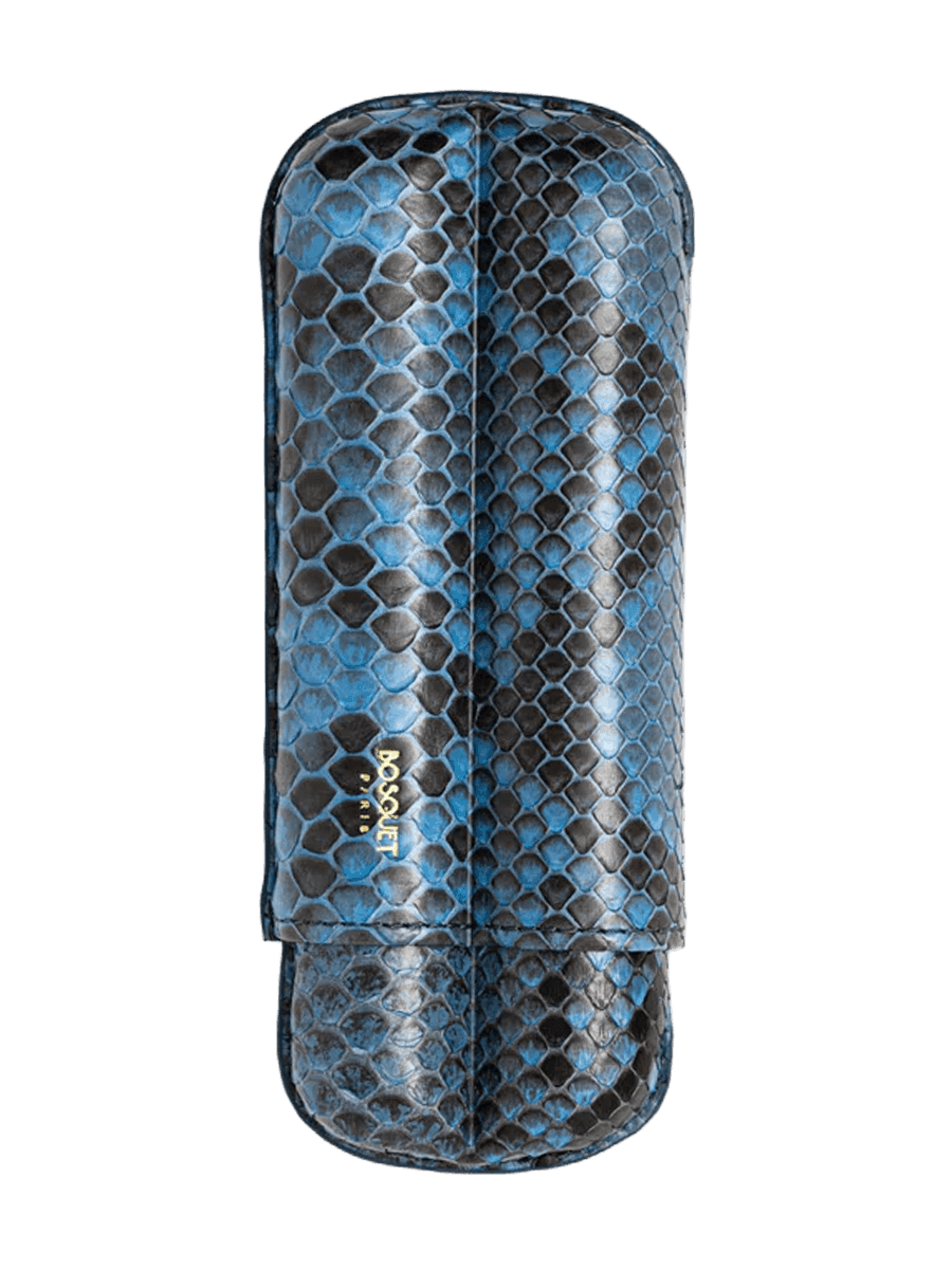Bosquet CL2 Cigars Genuine Python Skin Blue product image
