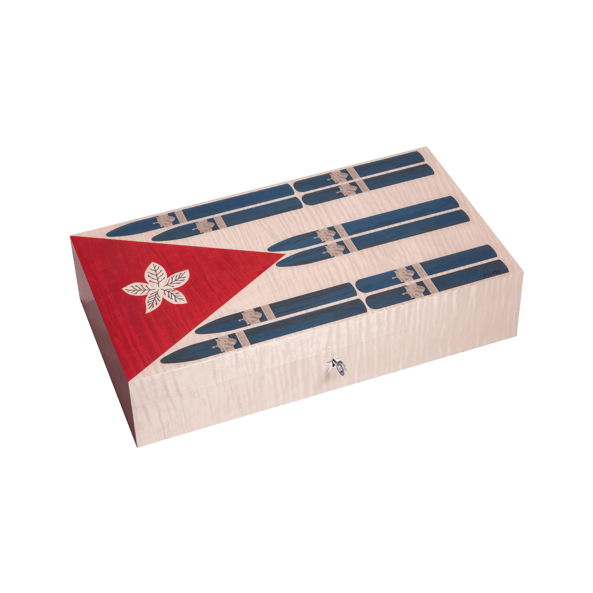Elie Bleu Humidor "Cuban Flag" 110 cigars product image