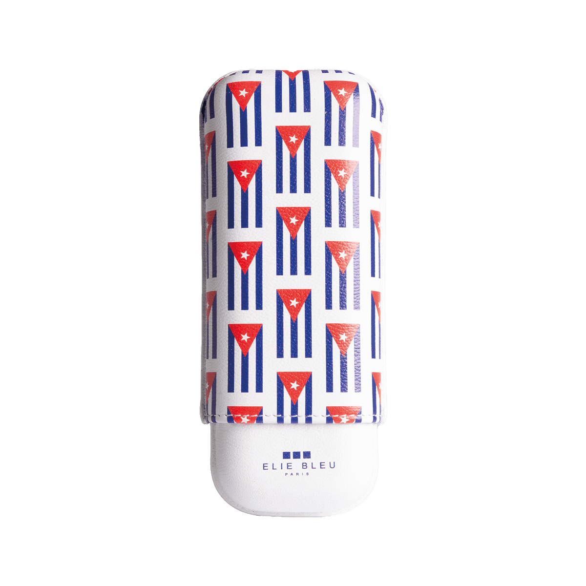 Elie Bleu "Small Cuban Flag" Cigar Case - 2 Cigars caliber 27 product image