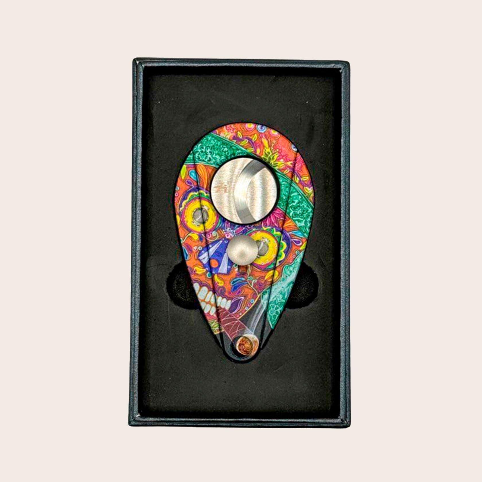 Xikar Xi2 Cutter Noir Black, Calavera Skull line product image
