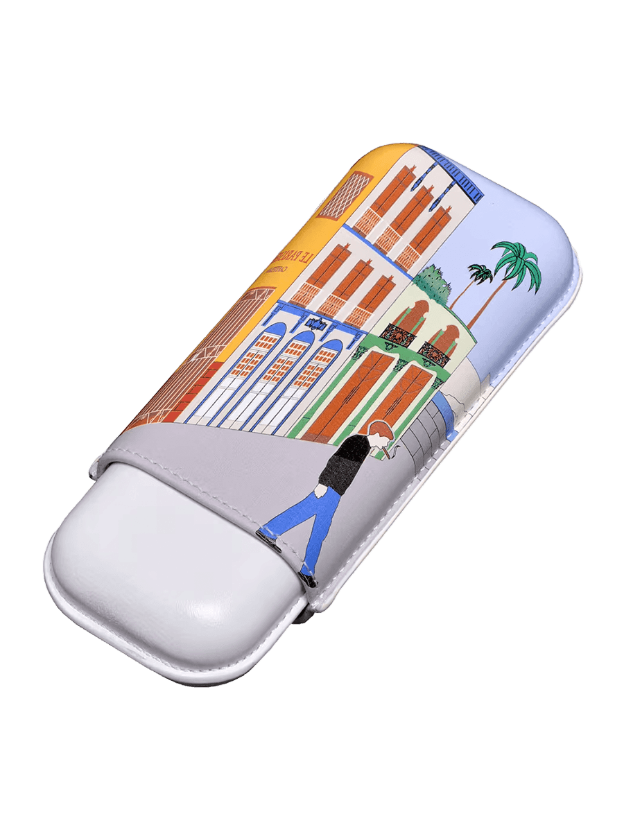 Elie Bleu "Casa Cubana" Cigar Case "Le Parisien" - 2 Cigars caliber 27 product image