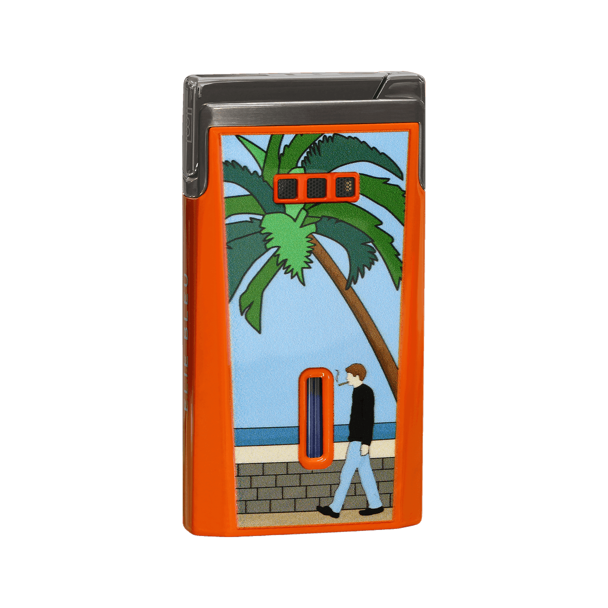Elie Bleu Pocket Lighter "J15" Casa Cubana Orange product image