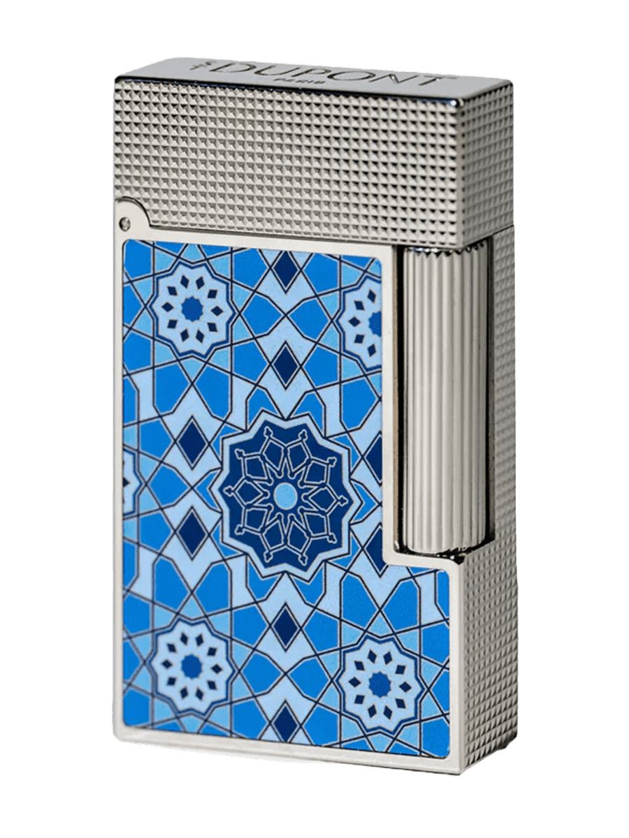 S.T. Dupont Lighter Ligne 2 "Alhambra" Blue product image