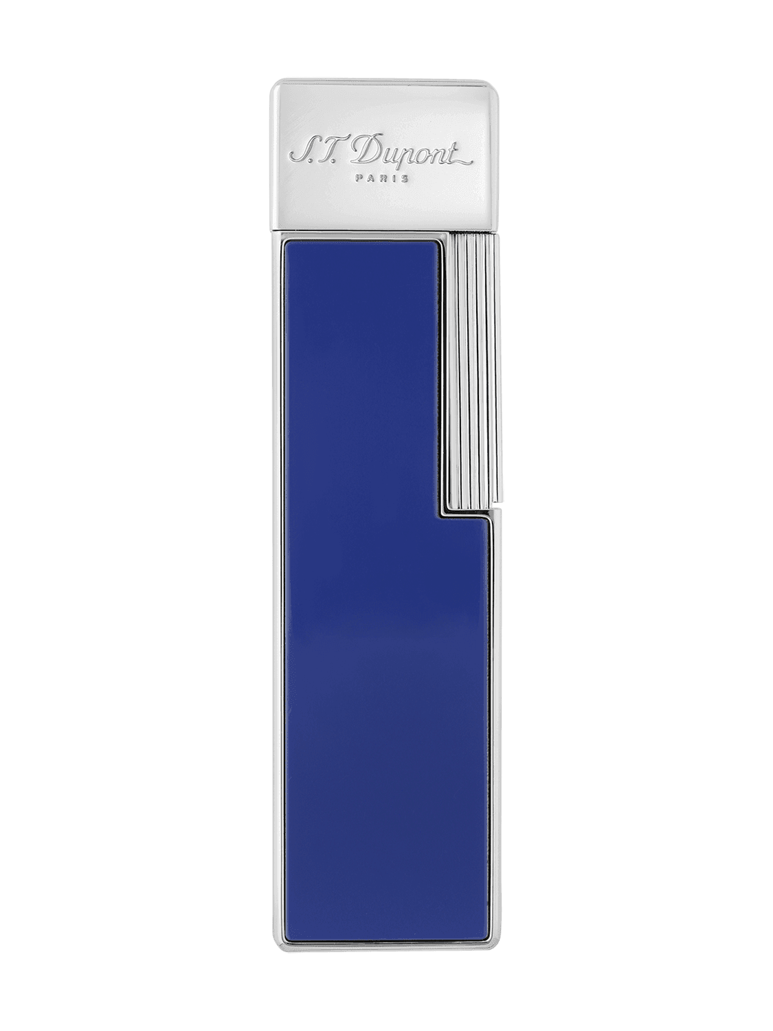 S.T. Dupont Lighter Twiggy Lacquered Indigo Blue product image