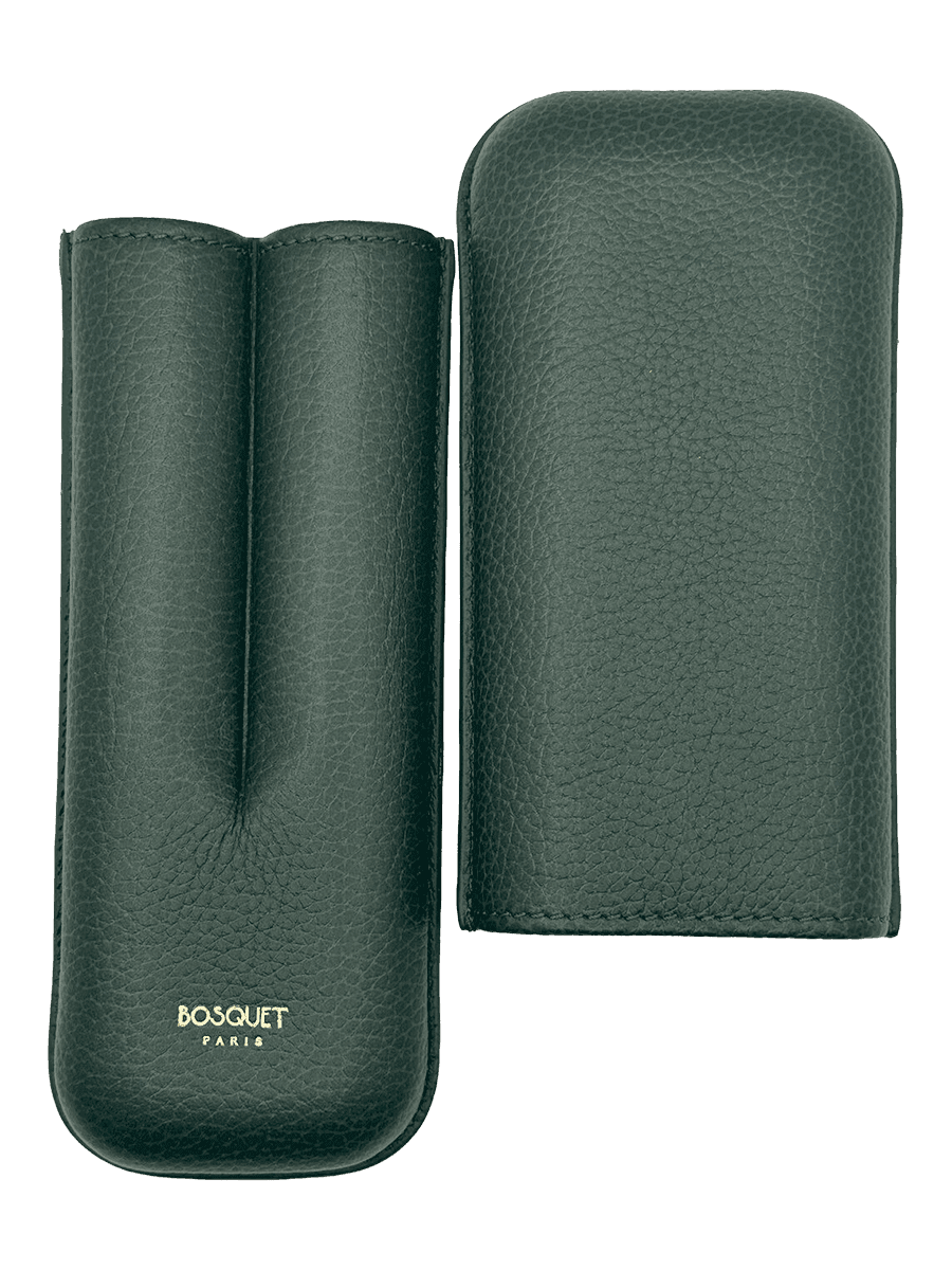 Bosquet 2 Cigars Grained Calf Forest Green product image