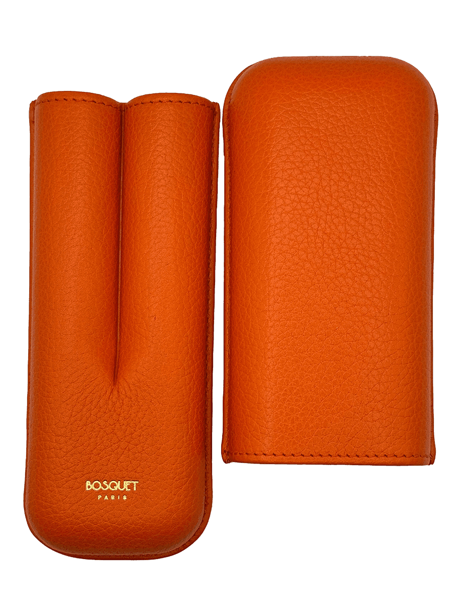 Bosquet 2 Cigars Grained Calf Orange product image