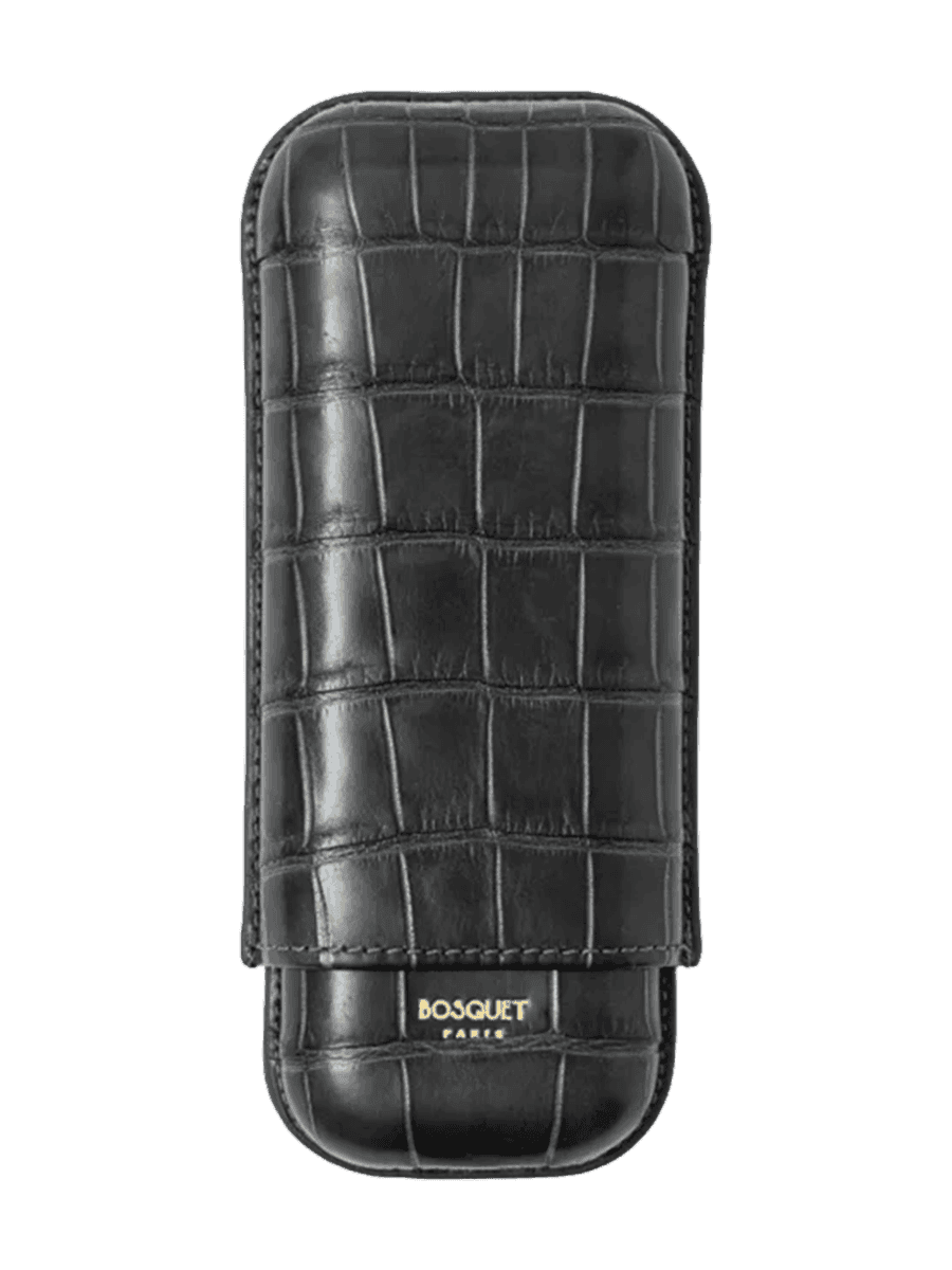 Bosquet CL2 Cigars Genuine Lizard Skin Grey