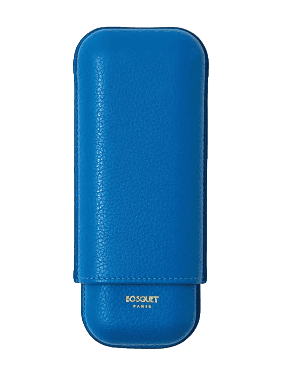 Bosquet 2 Cigars Grained Calf Capri Blue