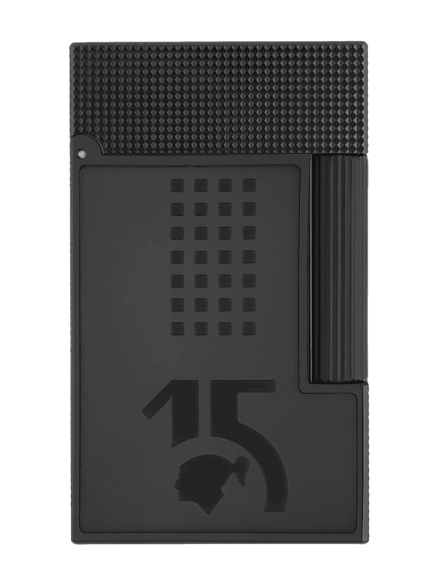S.T. Dupont Lighter Ligne 2 "Behike" Lacquered Black